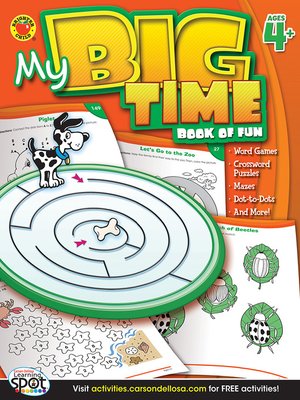 cover image of My Big Time Book of Fun, Grades PK - 1